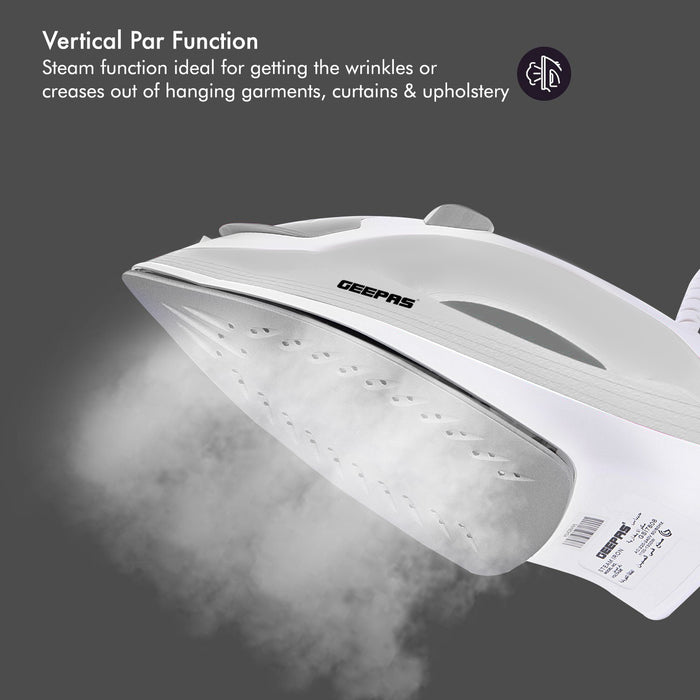 1300W 'Fast Glide' Lightweight Non-Stick Steam Iron