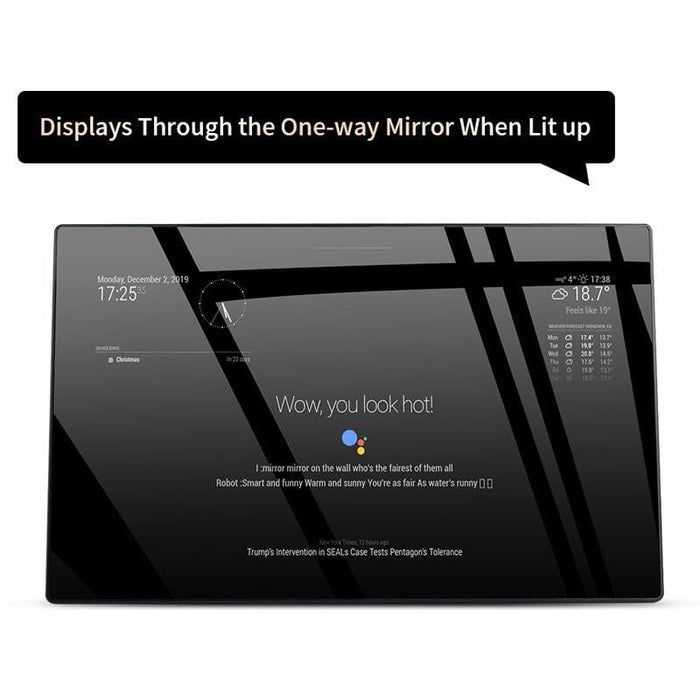 13.3" Magic Mirror (with built-in Raspberry Pi 3A+) by Waveshare - The Pi Hut