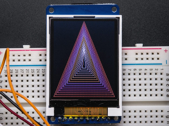 1.8" SPI TFT display, 160x128 18-bit color - ST7735R driver [discontinued] by The Pi Hut - The Pi Hut
