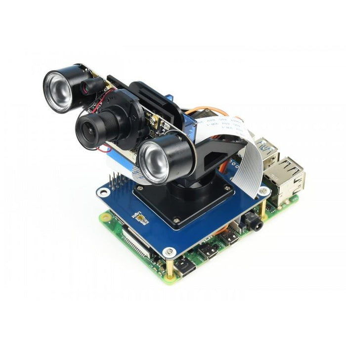 2-DOF Pan-Tilt HAT for Raspberry Pi [Discontinued] by Waveshare - The Pi Hut