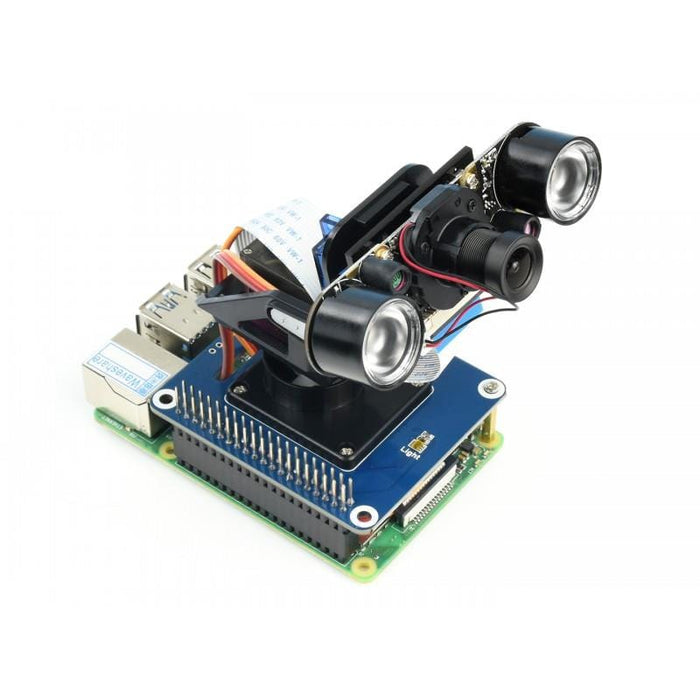 2-DOF Pan-Tilt HAT for Raspberry Pi [Discontinued] by Waveshare - The Pi Hut