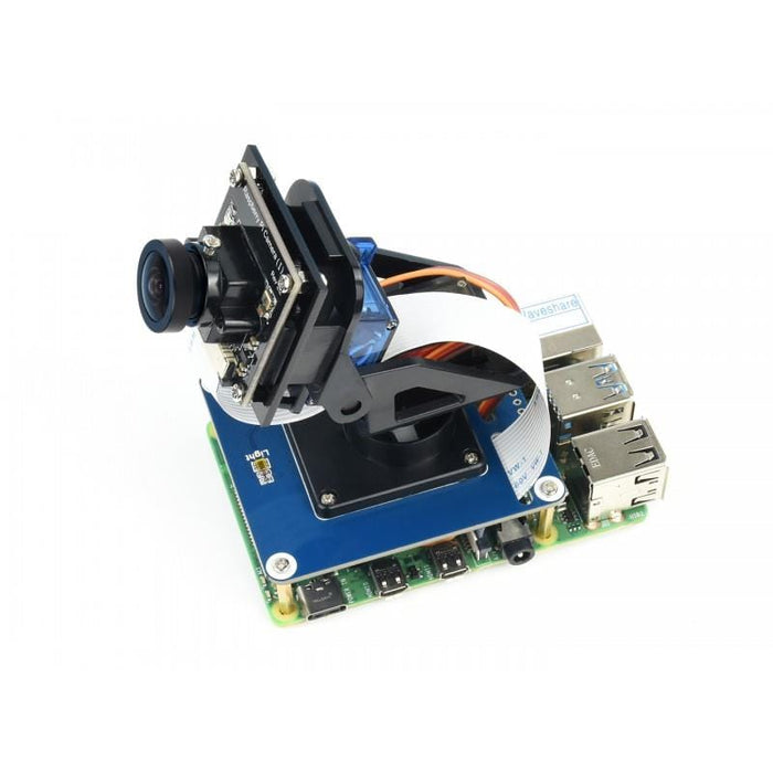 2-DOF Pan-Tilt HAT for Raspberry Pi [Discontinued] by Waveshare - The Pi Hut