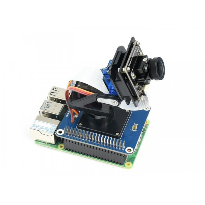 2-DOF Pan-Tilt HAT for Raspberry Pi [Discontinued] by Waveshare - The Pi Hut