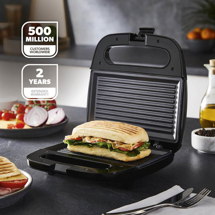 2-Slice Non-Stick Panini Sandwich Toasting Press & Grill