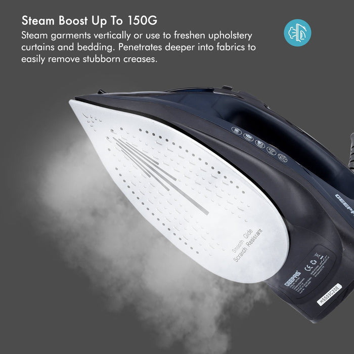 2400W Steam Iron Iron Geepas | For you. For life.