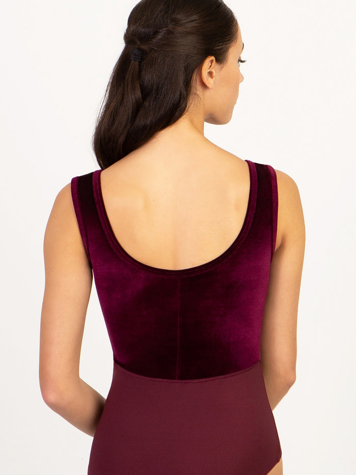 2704A Jewelry Box Square Neck Tank Leotard (FINAL SALE)