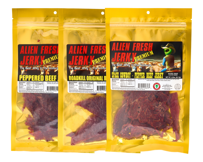 Alien Fresh Jerky 3-Pack The Savory Pack
