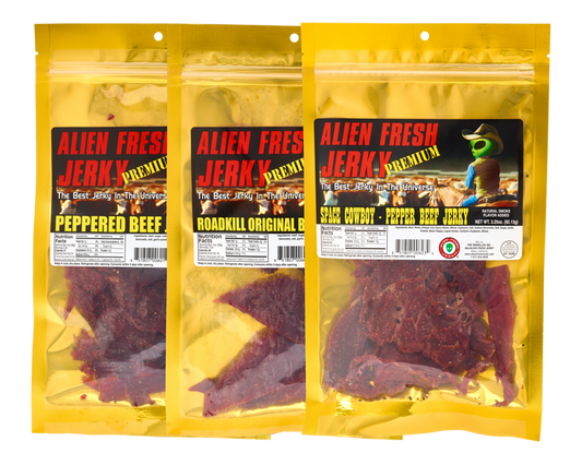 Alien Fresh Jerky 3-Pack The Savory Pack