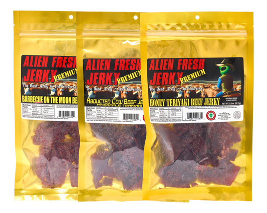 Alien Fresh Jerky 3-Pack The Sweet Pack