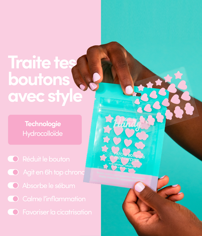 3 x 24 Patchs Boutons