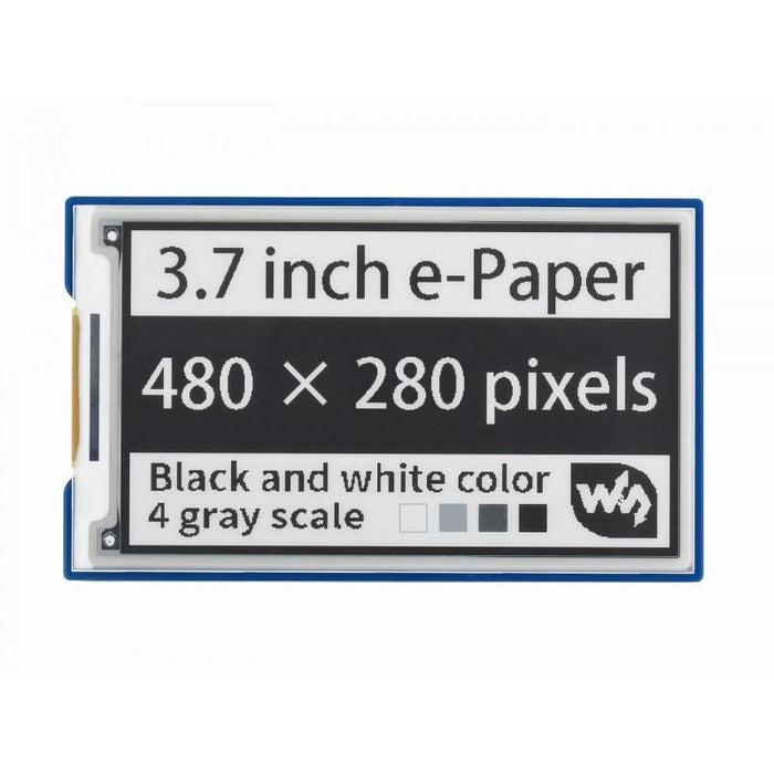 3.7" E-Ink Display HAT for Raspberry Pi (480×280) by Waveshare - The Pi Hut