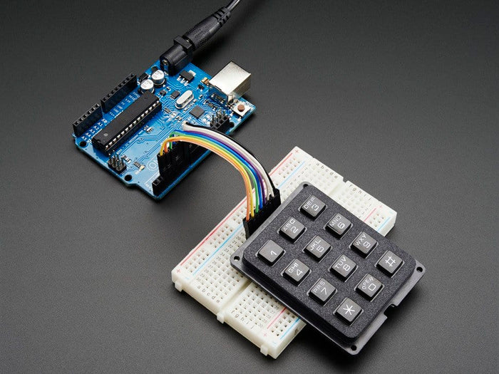 3x4 Phone-style Matrix Keypad by The Pi Hut - The Pi Hut