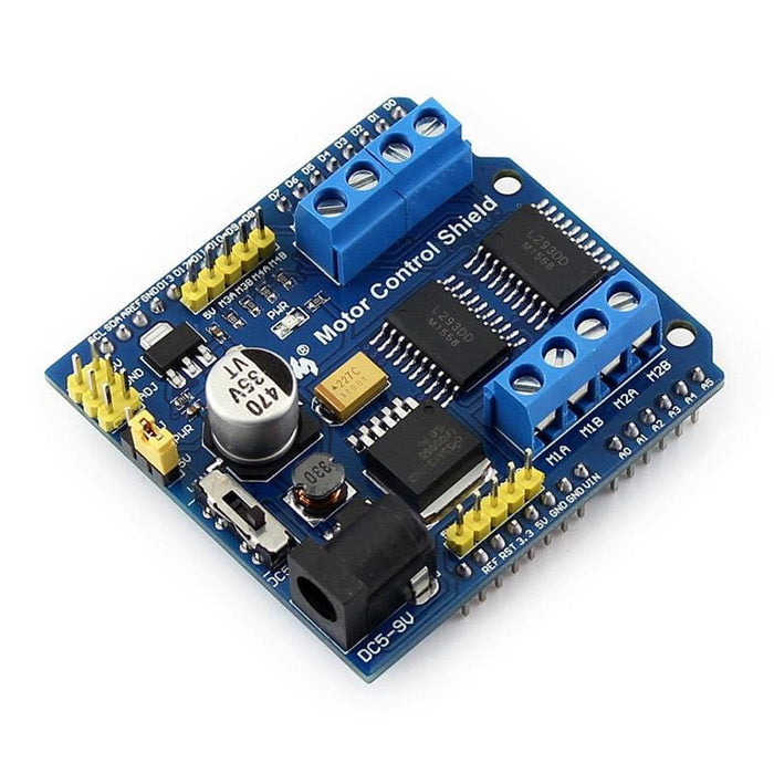 4-Channel Motor Control Shield for Arduino [Discontinued] by Waveshare - The Pi Hut