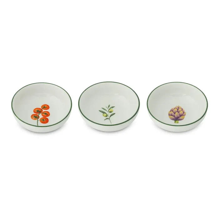 4" Dip Bowls - Market Veggie