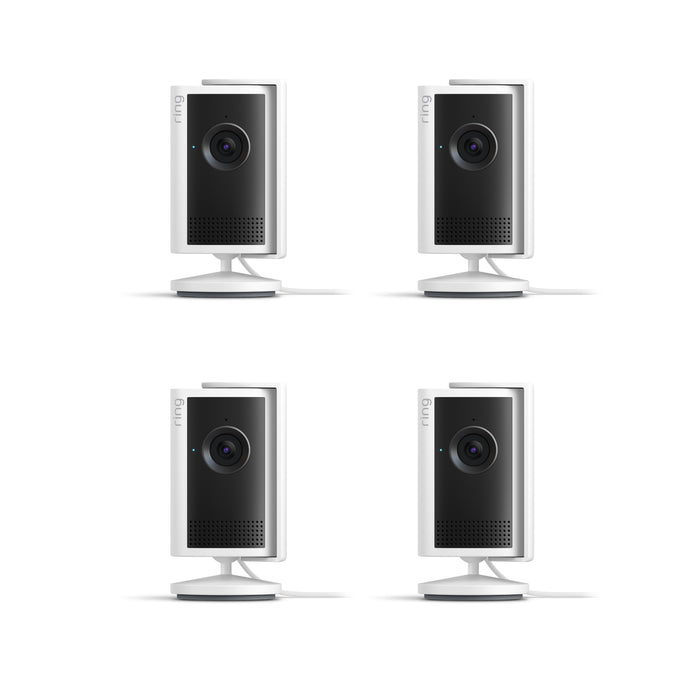 White:4-Pack Indoor Camera Plus