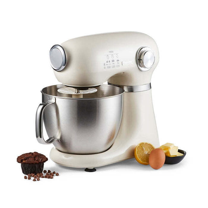 5L Cream Stand Mixer Electric Food Mixer With 12-Speeds