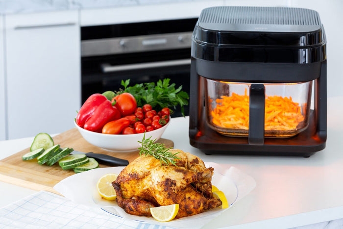 6.5L Glass Digital Air Fryer Oven, 1200W, >200°C, Easy Cleaning-#product_category#-Home Living Store