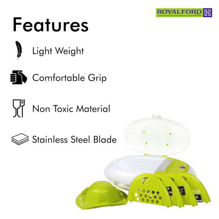 Royalford 7-In-1 Food Slicer & Chopper Royalford