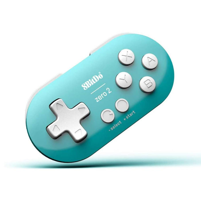 8BitDo Zero 2 Bluetooth Gamepad - Turquoise Edition by 8BitDo - The Pi Hut
