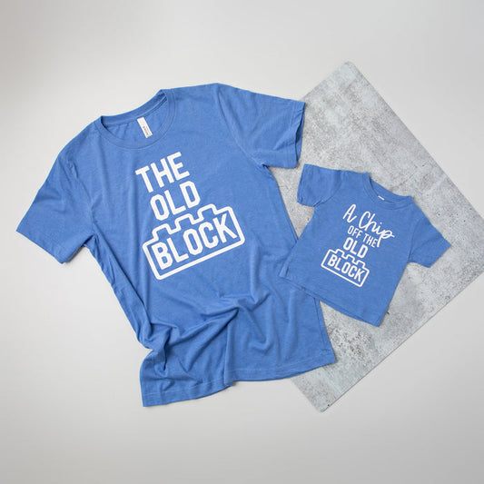 A Chip Off The Old Block, The Old Block Father and Son Matching T-shirts