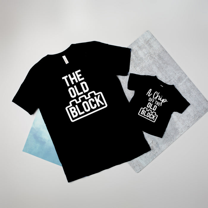 A Chip Off The Old Block, The Old Block Father and Son Matching T-shirts