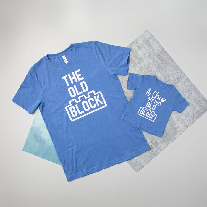 A Chip Off The Old Block, The Old Block Father and Son Matching T-shirts
