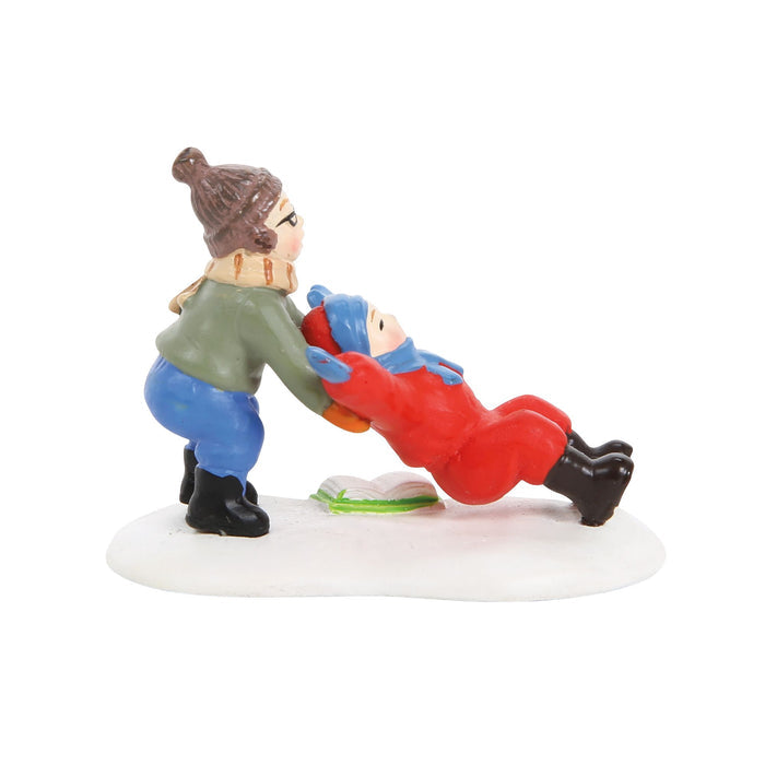 A Christmas Story Village | Ralphie To The Rescue | Village Figures