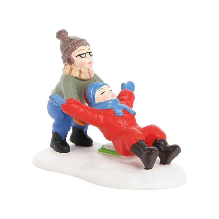 A Christmas Story Village | Ralphie To The Rescue | Village Figures