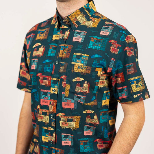 RSVLTS RSVLTS Short Sleeve Shirt A La Cart – KUNUFLEX Short Sleeve Shirt  A La Cart – KUNUFLEX Short Sleeve Shirt