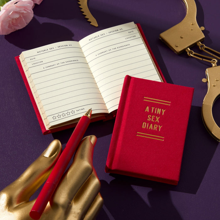 A Tiny Sex Diary Journal Brass Monkey Goods