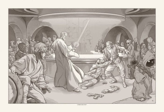 A Wretched Hive  Variant Martin Ansin poster