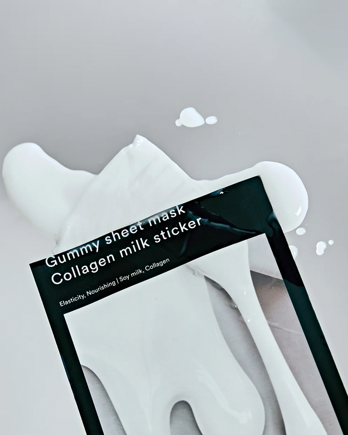 Abib Gummy Sheet Mask #Collagen Milk Sticker