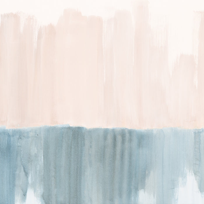SQUARE FOOT / French Blue and Blush