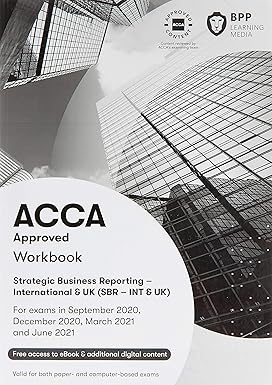ACCA Strategic Business Reporting Paperback