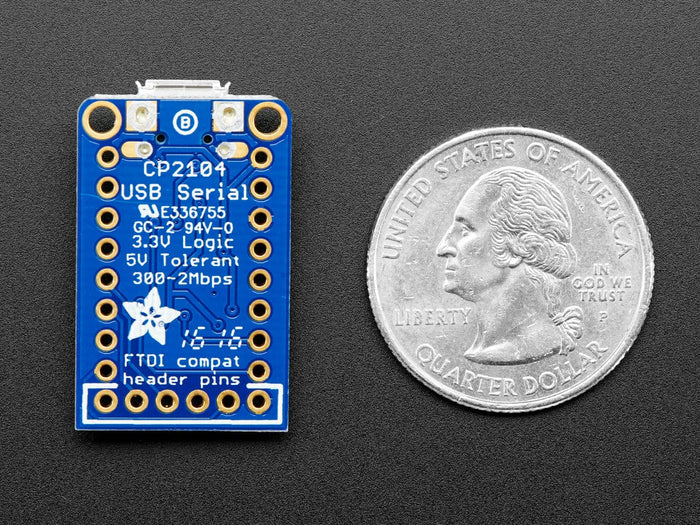 Adafruit CP2104 Friend - USB to Serial Converter [Discontinued] by Adafruit - The Pi Hut