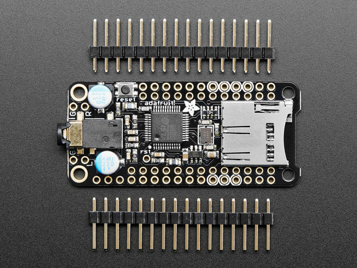 Adafruit Music Maker FeatherWing - MP3 OGG WAV MIDI Synth Player by Adafruit - The Pi Hut