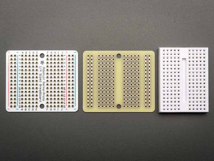 Adafruit Perma-Proto Quarter-sized Breadboard PCB - 3 Pack! by Adafruit - The Pi Hut