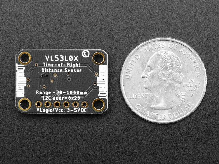 Adafruit VL53L0X Time of Flight Distance Sensor - ~30 to 1000mm by Adafruit - The Pi Hut