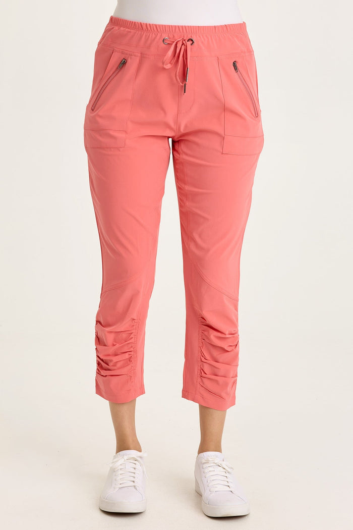 Wearables Aksana Whisper Stretch Ruched Active Slim Pant