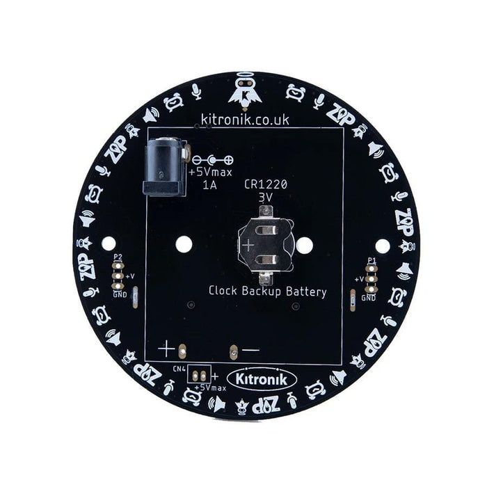 Alarm Clock Kit with ZIP Halo HD for micro:bit [Discontinued] by Kitronik - The Pi Hut
