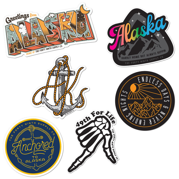 Alaska Sticker Pack