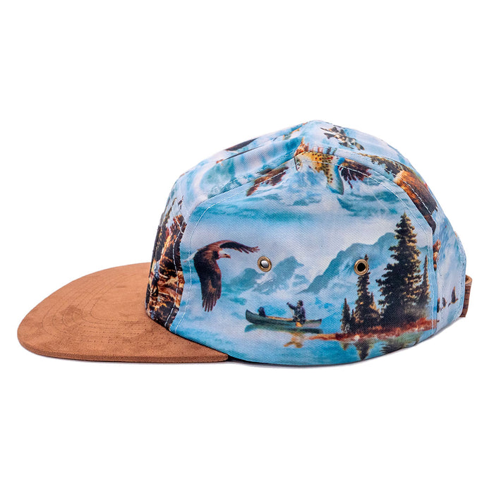 Alaskan Times 5 Panel Strapback Hat