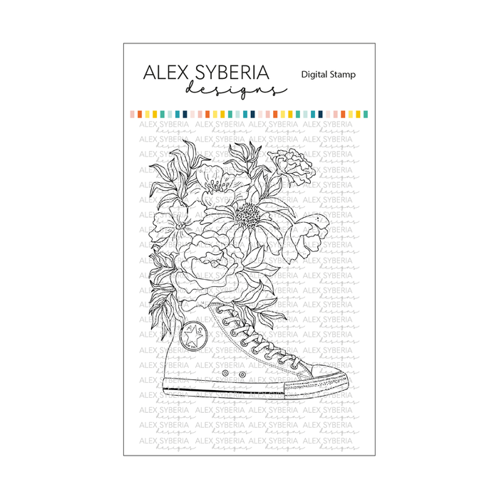 All Star Bouquet Digital Stamp