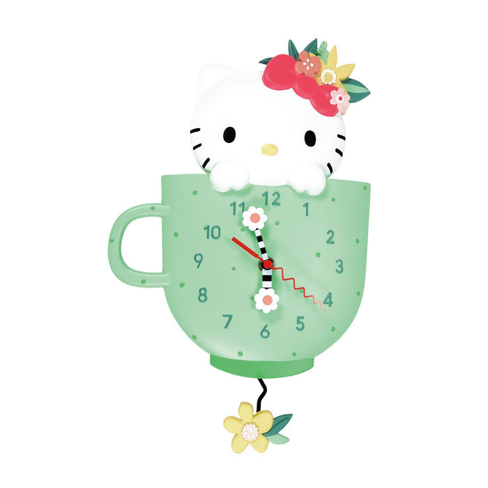 Allen Designs Sanrio | Hello Kitty Wall Clock | Wall Clock Resin