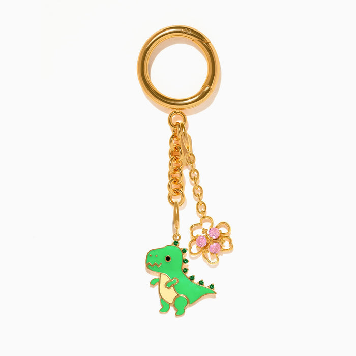 Aloha Dino Bag Charm
