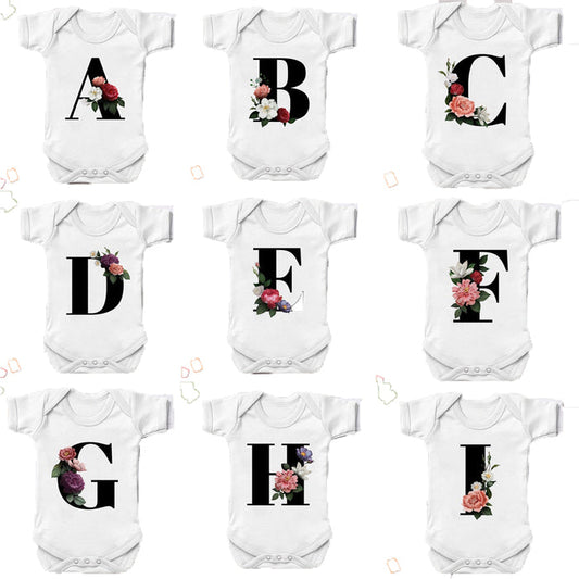 ALPHABET Onesie