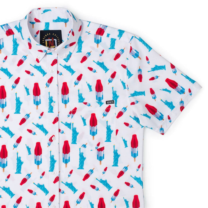 RSVLTS XS RSVLTS Short Sleeve Shirt America Pops & Freedom – KUNUFLEX Short Sleeve Shirt (Legends Edition) America Pops & Freedom – KUNUFLEX Short Sleeve Shirt (Legends Edition)