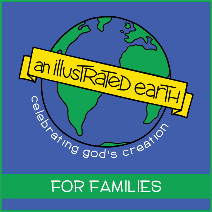 illustrated earth for families  logo