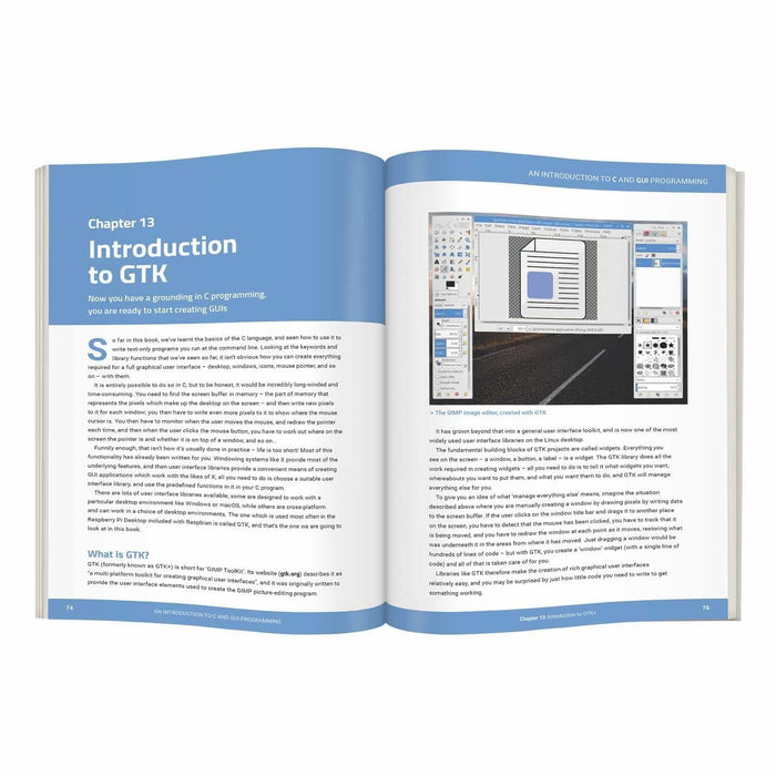 An Introduction to C & GUI Programming [Discontinued] by Raspberry Pi Press - The Pi Hut