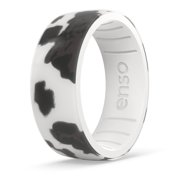 Animal Prints Silicone Ring - Cowhide